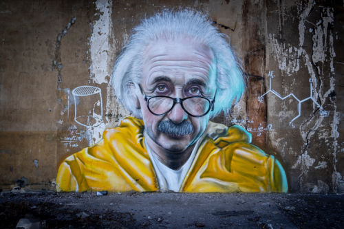 Einstein nei panni di Eisemberg