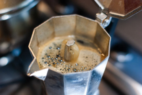 caffè con la moka